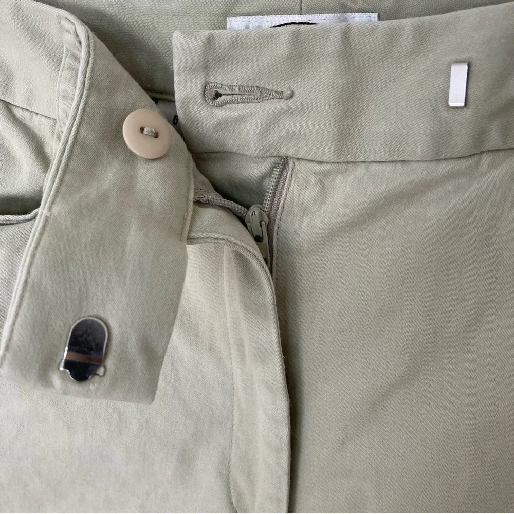 Talbots Petites Light Beige Stretch Straight Leg Dress Pants, Size 6 - Picture 5 of 5